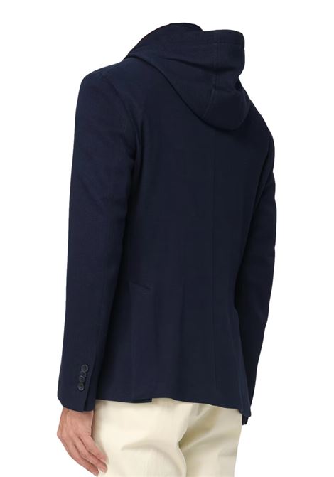 Jersey piqué hooded jacket MANUEL RITZ | suits Jacket | 3732G2798M 24369789